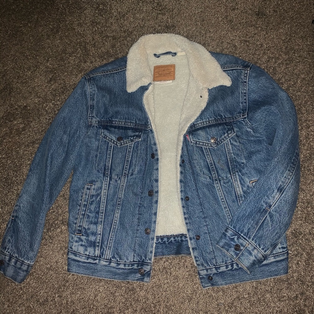 Levi’s Sherpa Denim Jacket - image 1